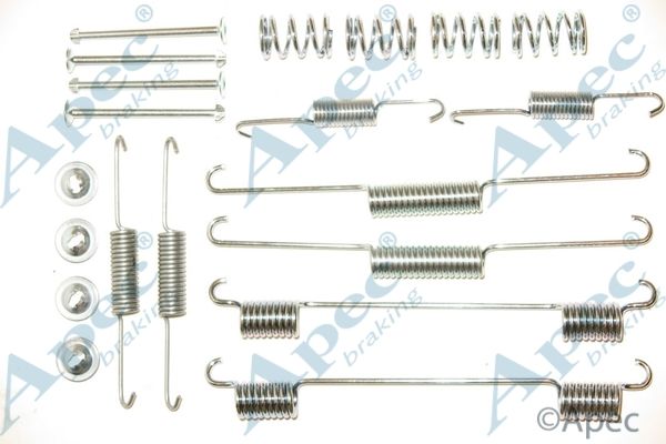 APEC BRAKING Комплектующие, тормозная колодка KIT2048